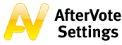 AfterVote Settings